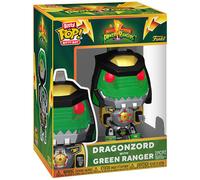 Funko Bitty Bots: Power Rangers - Dragon Zord with Green Ranger - Figura in vinile da collezione - Idea regalo - Prodotto ufficiale - Giocattoli per bambini e adulti