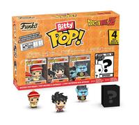 Funko Bitty Pop Con Mistery Pop Dragon Ball Z 4 Pezzi Statuette Vinile Nuovo