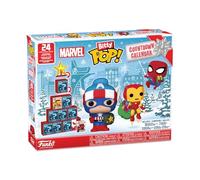 Funko Bitty Pop! Countdown Calendar: Marvel Comics- Calendario Dell'avvento - 24 Giorni di Sorprese - Mini Figura in Vinile da Colleziones - Mystery Box - Idea Regalo - di Natale