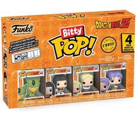 Funko Bitty Pop! DBZ - Frieza 4PK - Frieza 100% Final Form, Super Saiyan Goku First Appearance, Vegeta E una Mini Figura Misteriosa a Sorpresa - 0.9 Inch (2.2 Cm) - Dragon Ball Z Fans