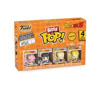 Funko Bitty Pop! DBZ - Goku & Nimbus 4PK - Gohan, Raditz, Piccolo E una Mini Figura Misteriosa a Sorpresa - 0.9 Inch (2.2 Cm) - Dragon Ball Z da Collezione - Idea Regalo - Cake Topper