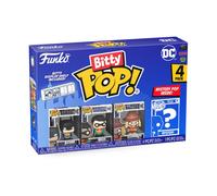 Funko Bitty Pop DC - Batman, Robin, Scarecrow E una Mini Figura Misteriosa a So
