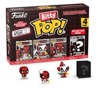 FUNKO BITTY POP DEADPOOL - DEADPOOL BBQ/CLOWN/BEDTIME 4 PACK MISTERY FIGURE