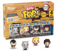 Funko Bitty Pop Demon Slayer (4 Pack) Bitty Display Chase Edition - Mini Figure