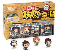 Funko Bitty Pop Demon Slayer (4 Pack) Bitty Display Chase Edition - Mini Figure