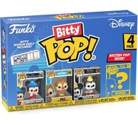 Funko Bitty Pop Disney- Mickey Mouse 4PK Custodia Incluso Micro 1.9cm Figura