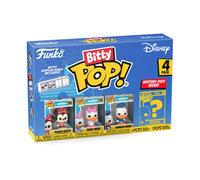 Funko Bitty Pop! Disney - Minnie Mouse (red Dress), Daisy Duck, Donald Duck E una Mini Figura Misteriosa a Sorpresa - 0.9 Inch (2.2 Cm) da Collezione - Ripiano Espositivo Impilabile Incluso
