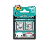 Funko Bitty POP! Disney Nightmare Before Christmas - Jack & Sally 2 Pack | Merchandising ufficiale dei cartoni animati, giocattolo da collezione, idea regalo di compleanno per fan e collezionisti