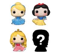 Funko Bitty Pop Disney Princess Cinderella, Snow White, Aurora, Figura Sorpresa
