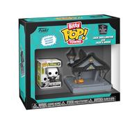 Funko Bitty POP! Disney: The Nightmare Before Christmas - Jack Skellington | Gadget Ufficiale Cartoon/Animation - Giocattolo da Collezione - Idea Regalo Compleanno per Fan e Collezionisti