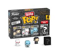 Funko Bitty Pop! GoT - Jon Snow 4pkE una Mini Figura Misteriosa a Sorpresa - 0.9 Inch (2.2 Cm) - Game Of Thrones da Collezione - Ripiano Espositivo Impilabile Incluso - Idea Regalo - TV Fans