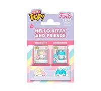 Hello Kitty Bitty Pop Vinile Figures 2-pack My Melody&kuromi 2 Cm Funko