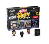 Funko Bitty Pop Marvel Mini Collectible Toys - Loki, Black Panther, Iron Man &