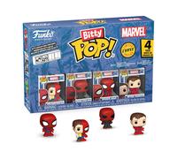 Funko Bitty Pop! Spider-Man - Parker Split - 4pkE una Mini Figura Misteriosa a Sorpresa - 0.9 Inch (2.2 Cm) - Marvel Comics - Fumetti Marvel da Collezione - Idea Regalo - Borse Party Stocking