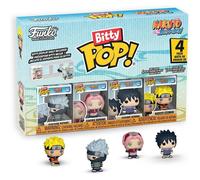 Funko Bitty Pop Naruto Shippuden (4 Pack) w/ Bitty Display - Mini Vinyl Figure