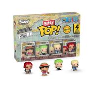 Funko Bitty Pop One Piece - Luffy 4pk E una Mini Figura Misteriosa a Sorpresa -