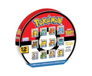 Funko Bitty POP! Pokemon 12 Pack - Pikachu, Eevee, Charmander & More | Gadget Ufficiale Videogiochi - Giocattolo da Collezione - Idea Regalo Compleanno per Fan e Collezionisti