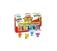 Funko Bitty Pop! Pokemon - 4 Pack - Various Characters E una Mini Figura Misteriosa a Sorpresa - 0.9 Inch (2.2 Cm) da Collezione - Ripiano Espositivo Impilabile Incluso - Idea Regalo