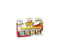 Funko Bitty POP! Pokemon: Bulbasaur - Flareon - Pichu - Charizard - 4 Pack - 0,9 pollici (2,2 cm) Da collezione - Scaffale espositivo impilabile incluso - Idea regalo - Per sacchetti da festa