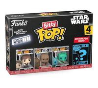 FUNKO BITTY POP STAR WARS - HAN SOLO/CHEWBACCA/GREEDO 4 PACK + MISTERY FIGURE