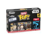 Funko Bitty Pop! Star Wars - Luke Skywalker™, Obi-Wan Kenobi™, Jawa™ E una Mini Figura Misteriosa a Sorpresa - 0.9 Inch (2.2 Cm) da Collezione - Ripiano Espositivo Impilabile Incluso