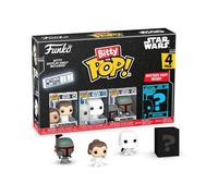 Funko Bitty Pop SW - Leia 4pkE una Mini Figura Misteriosa a Sorpresa - 0.9 Inch