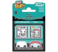 Funko Bitty POP: The Nightmare Before Christmas 2-Pack - Jack & Sally
