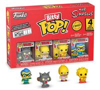 Funko Bitty Pop The Simpson (4 Pack) w/ Bitty Display Chase Edition Figure 2cm