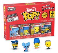 Funko Bitty Pop The Simpson (4 Pack) w/ Bitty Display Chase Edition Figure 2cm