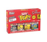 Funko Bitty Pop! The Simpsons - Scratchy - 4PKE una Mini Figura Misteriosa a Sorpresa - 0.9 Inch (2.2 Cm) da Collezione - Ripiano Espositivo Impilabile Incluso - Idea Regalo - Cake Topper