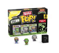 Funko Bitty POP! TMNT - Leonardo, Michelangelo, April O'Neil + Mystery | Gadget Ufficiale Superheroes - Mini Personaggi da 2,5 cm con Espositore - Decorazione Torta e Regalino per Feste