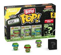 FUNKO BITTY POP TMNT TARTARUGHE NINJA TURTLES 4 PACK RAPHAEL/DONATELLO/LEONARDO