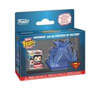 Funko Bitty POP! Town: DC Comics - Superman & the Fortress of Solitude | Gadget Ufficiale Superheroes - Giocattolo da Collezione - Idea Regalo Compleanno per Fan e Collezionisti