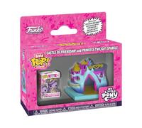 Funko Bitty POP! Town: My Little Pony - Castle of Friendship - Figura in vinile da collezione - Idea regalo - Prodotto ufficiale - Giocattoli per bambini e adulti