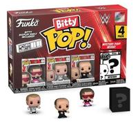 Funko Bitty Pop WWE Bret "Hit Man" Hart (Pack da 4)