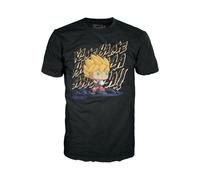 Funko Boxed T -Tee: Dragon Ball Z - Gohan/Goku - Large - (L) - T -Shirt - Abiti - Idea Manica Corta per Adulti Uomini e Donne Unisex - Fan della Merce Ufficiale