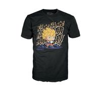 Funko Boxed Tee: Dragon Ball Z - Gohan/Goku - Small - (S) - T -Shirt - Abiti - Idea Manica Corta per Adulti Uomini e Donne Unisex - Fan della Merce Ufficiale