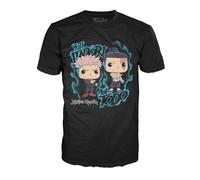 Funko Boxed Tee: JJK - Yuji & Aoi - Large - (L) - Jujutsu Kaisen- T-Shirt, Maglietta Vestiti a Maniche Corte - Idea Regalo per gli Adulti Uomini e Donne - Merchandising Ufficiale - Anime Fans