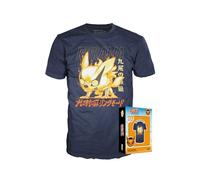 Funko Boxed Tee: Naruto: Kurama - Medium - T-Shirt, Maglietta - Vestiti - Idea Maniche Corte per gli Adulti Uomini e Donne - Merchandising Ufficiale - Anime Fans