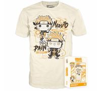 7364816 Abbigliamento Naruto: Funko Boxed Tee - Naruto v Pain (T-Shirt Unisex Tg