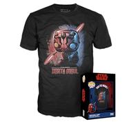 Funko Boxed Tee: Star Wars EP1 - Darth Maul - Large - Star Wars EP1 The Phantom Menace Anniversary - T-Shirt, Maglietta - Vestiti - Idea Maniche Corte per gli Adulti Uomini e Donne