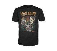 Funko Boxed Tee: Star Wars, Ewok, L, T-Shirt, Maglietta, Vestiti, Idea Maniche Corte per gli Adulti Uomini e Donne, Merchandising Ufficiale, Movies Fans