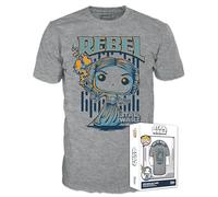 Funko Boxed Tee: Star Wars - Leia - Large - (L) - T-Shirt, Maglietta - Vestiti - Idea Maniche Corte per gli Adulti Uomini e Donne - Merchandising Ufficiale Fans