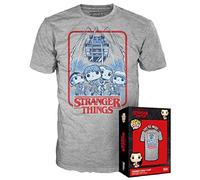 Funko Boxed Tee: Stranger Things - Extra Large - (XL)- T-Shirt, Maglietta Vestiti a Maniche Corte - Idea Regalo per gli Adulti Uomini e Donne - Merchandising Ufficiale - Comic Books Fans