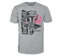 Funko Boxed Tee: The Mandalorian - Mando - Small - (S) - Star Wars Mandalorian - T-Shirt, Maglietta - Vestiti - Idea Maniche Corte per gli Adulti Uomini e Donne Fans