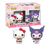 Funko Bundle Box - Hello Kitty POP! 2 Pack - Hello Kitty & Kuromi- Figura in Vinile da Collezione - Merchandising Ufficiale - Giocattoli per Bambini e Adulti - Anime Fans