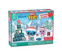 Funko Bitty Pop! Countdown Calendar: Stitch Holiday - Lilo And Stitch- Calendario Dell'avvento - 24 Giorni di Sorprese - Mini Figura in Vinile da Colleziones - Mystery Box - Idea Regalo