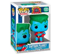 Funko Pop! Animation Figura in vinile da collezione Captain Planet 9 cm Merchandising ufficiale