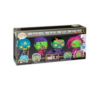 Funko Che succede se... - Confezione da 4 adesivi Blacklight US Exclusive Pop!, FUN69116