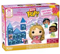 Funko Bitty Pop! Countdown Calendar: Disney Princess - Principesse Disney - Calendario Dell'avvento - 24 Giorni di Sorprese - Mini Figura in Vinile da Colleziones - Mystery Box